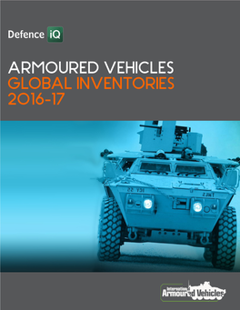 Armoured Vehicles Global Inventories 2016-17 Introduction