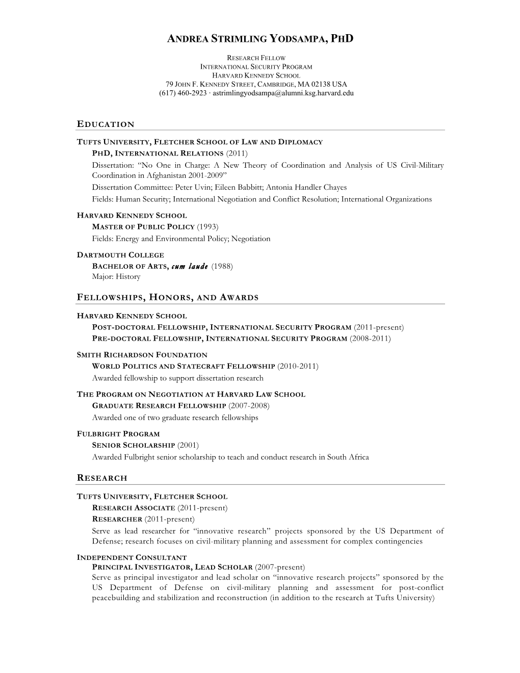 Strimling Yodsampa CV Research 0611