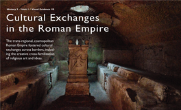 Cultural Exchanges in the Roman Empire