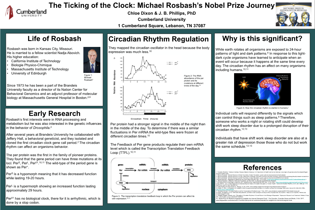 Michael Rosbash's Nobel Prize Journey