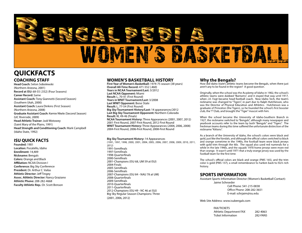 Women's Basketball