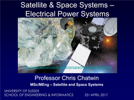 Electrical Power Systems