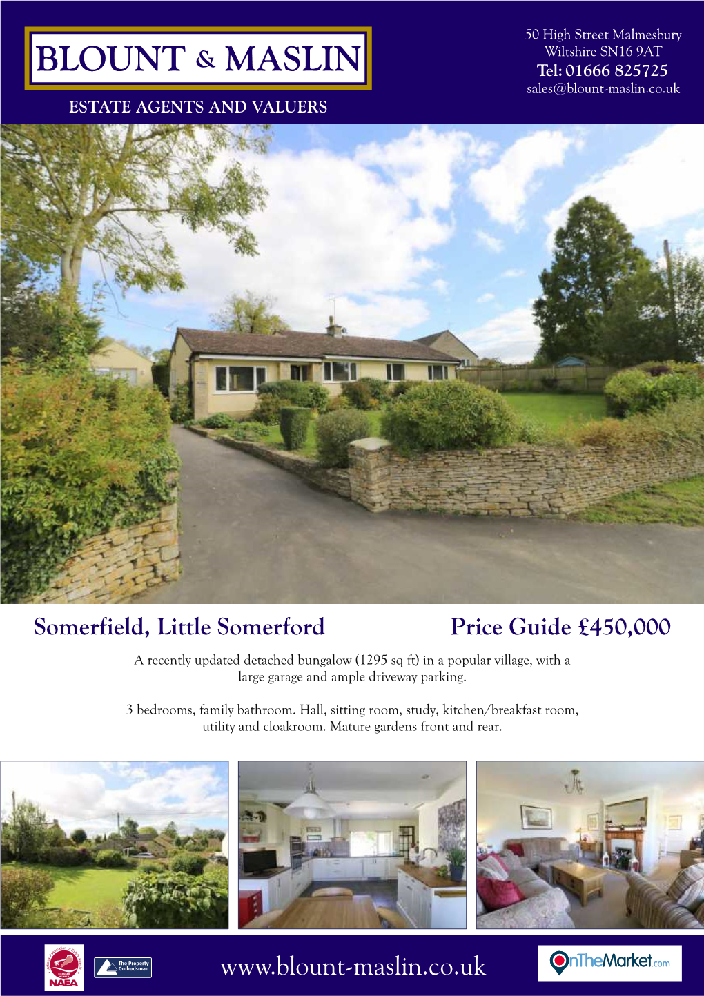 Somerfield, Little Somerford Price Guide £450,000