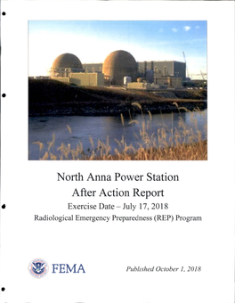 Final After Action Report for the North Anna Power Station Radiological Emergency Preparedness Plume Exercise