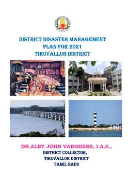 District Disaster Management Plan for 2021 Tiruvallur District