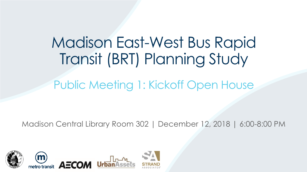 What Does a Successful Bus Rapid Transit System in Madison Mean to You?