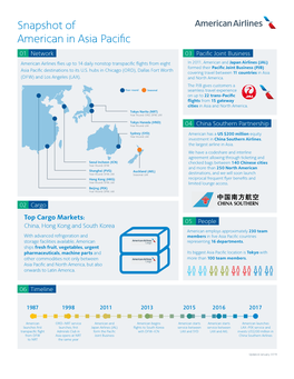 Snapshot of American in Asia Pacific