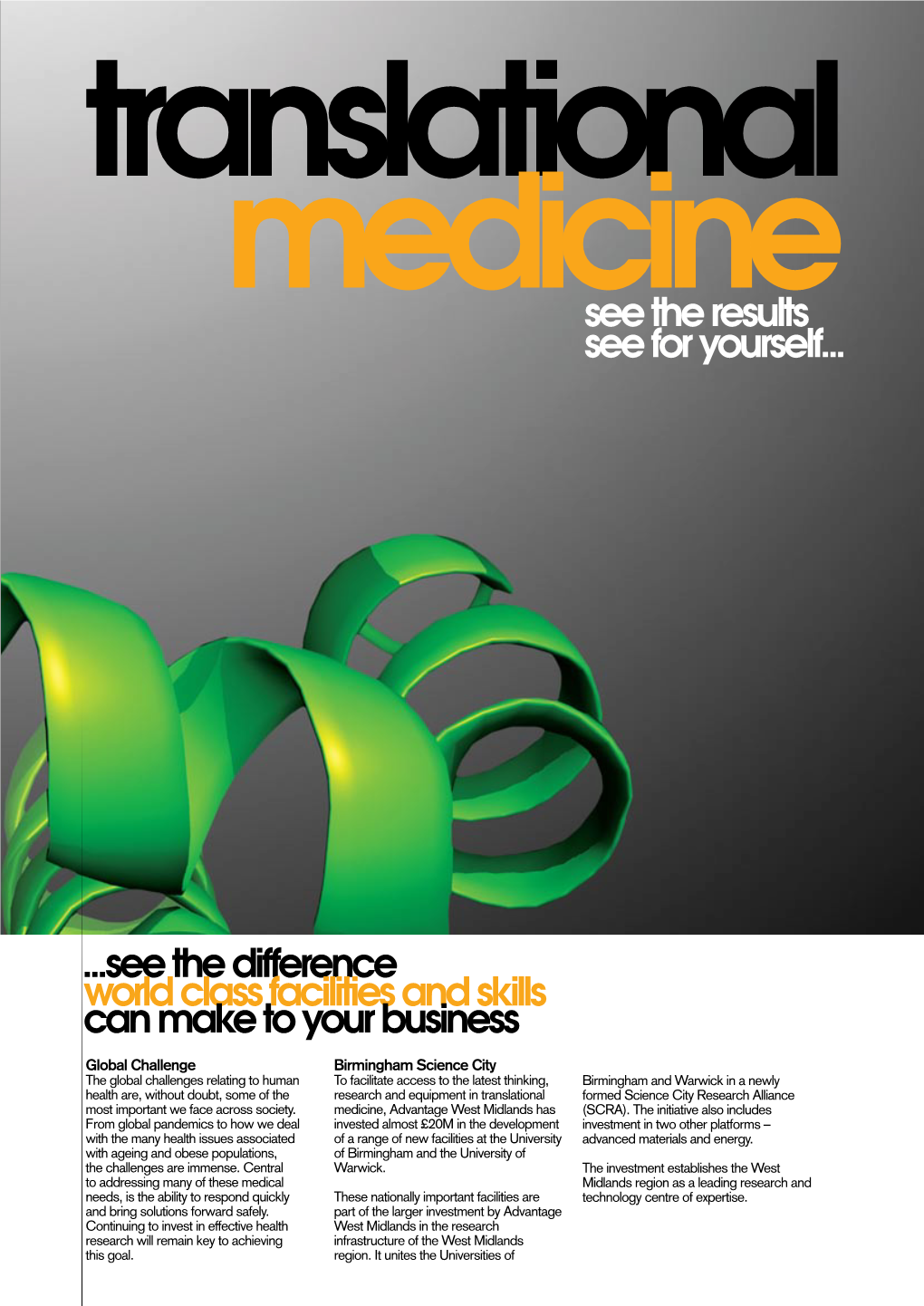 Translational Medicine Brochure