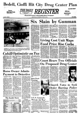 Six Slain by Gunman CHERRY HILLXAP) — an Ace Lapeters Said the Officers Theodore G