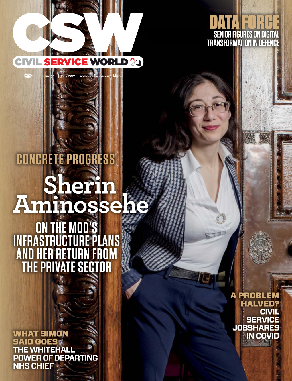 Sherin Aminossehe on the MOD’S INFRASTRUCTURE PLANS and HER RETURN from the PRIVATE SECTOR