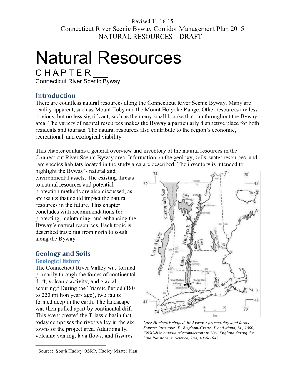 Natural Resources – Draft