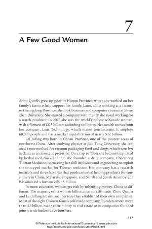Preview Chapter 7: a Few Good Women