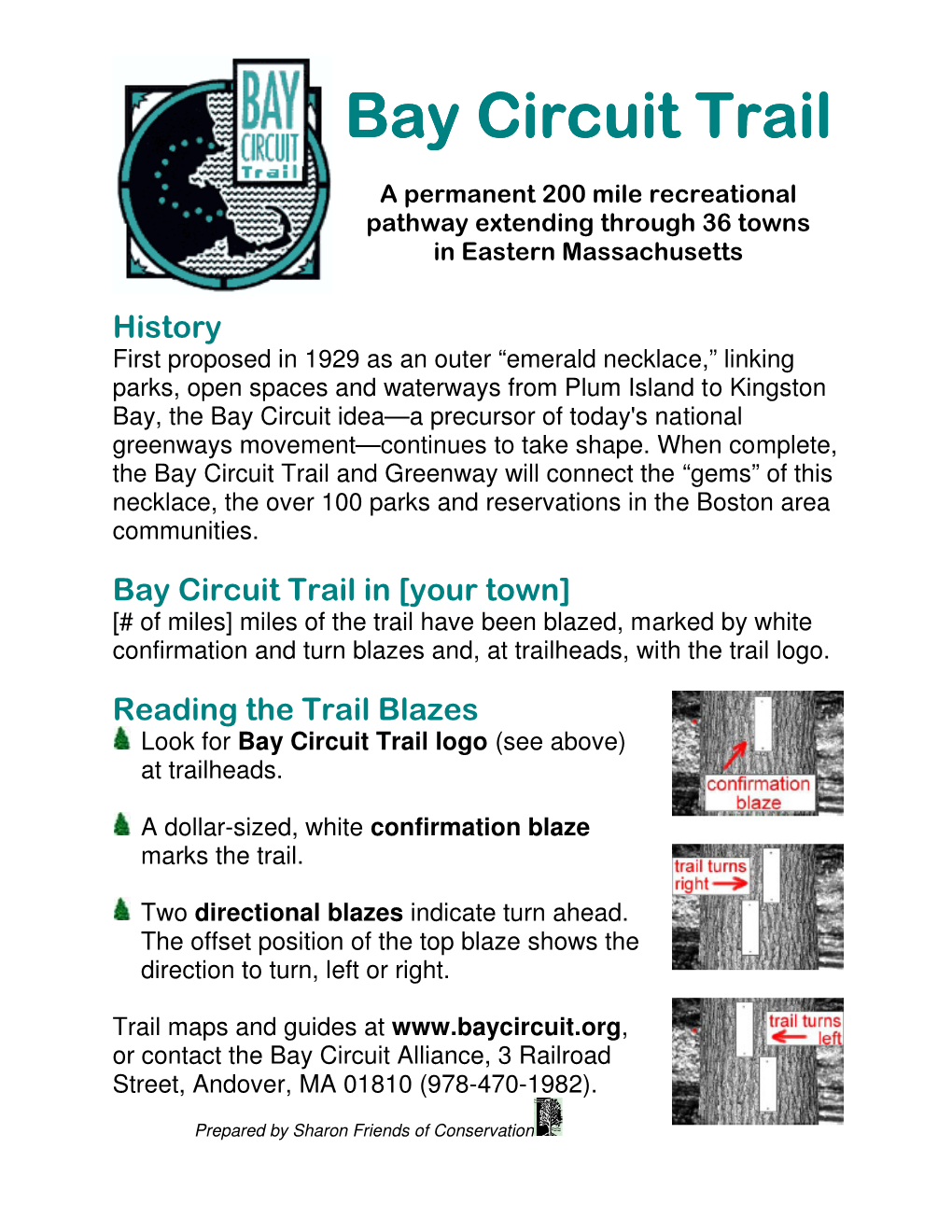 Bay Circuit Trail Bay Circuit Trail