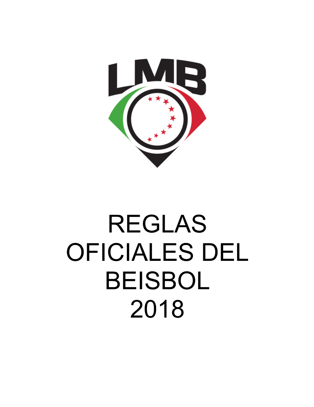 Reglas Oficiales Del Beisbol 2018