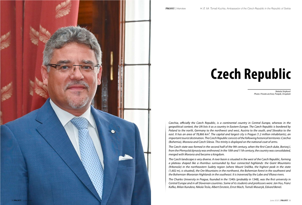 Czech Republic in the Republic of Serbia