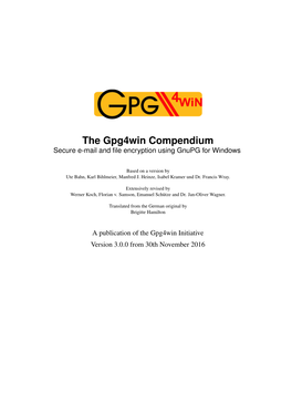 Gpg4win-Compendium-En.Pdf