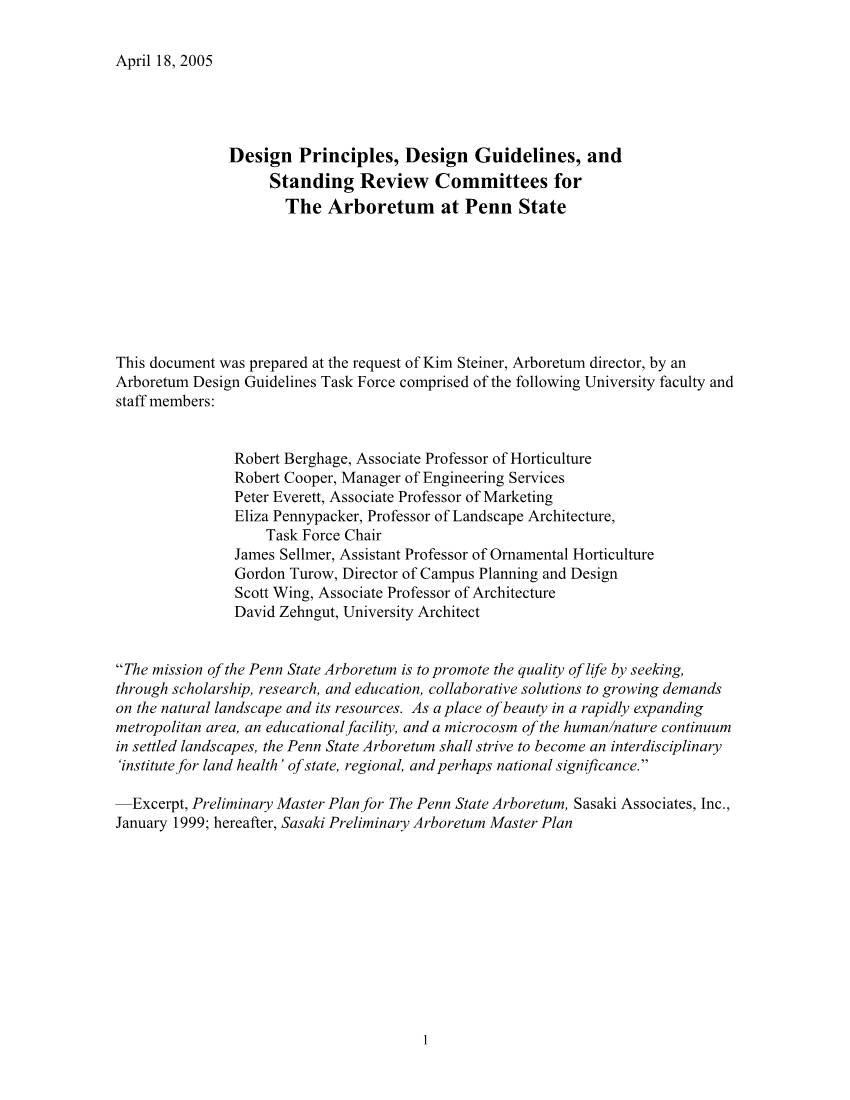 Design Principles and Guidelines April 18, 2005