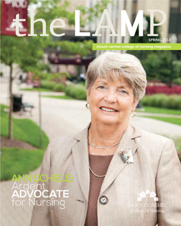 ANN SCHIELE: Ardent ADVOCATE for Nursing a Message from the Mount