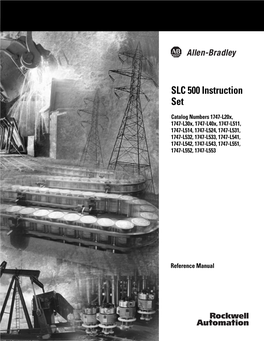 SLC 500 Instruction Set Reference Manual