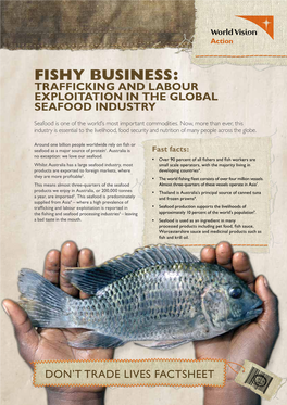 Fishy Business: Trafficking and Labour Exploitation in the Global Seafood Industry