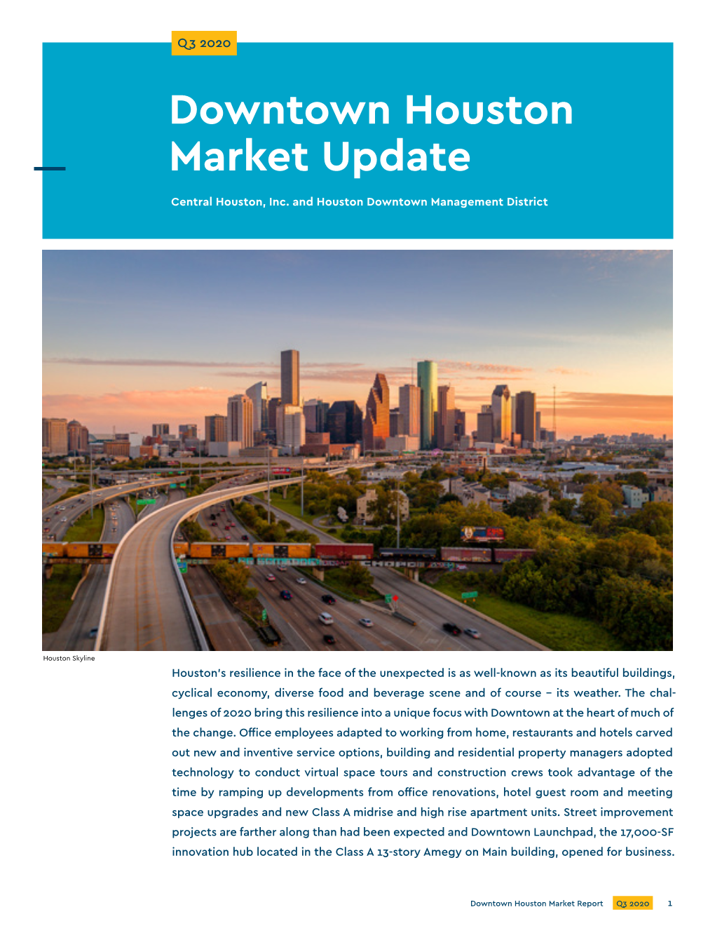 Downtown Houston Market Update