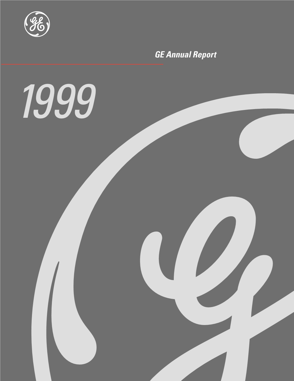 GE Annual Report 1999 Financial Highlights