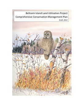 Beltrami Island Land Utilization Project Comprehensive Conservation Management Plan Draft, 2012