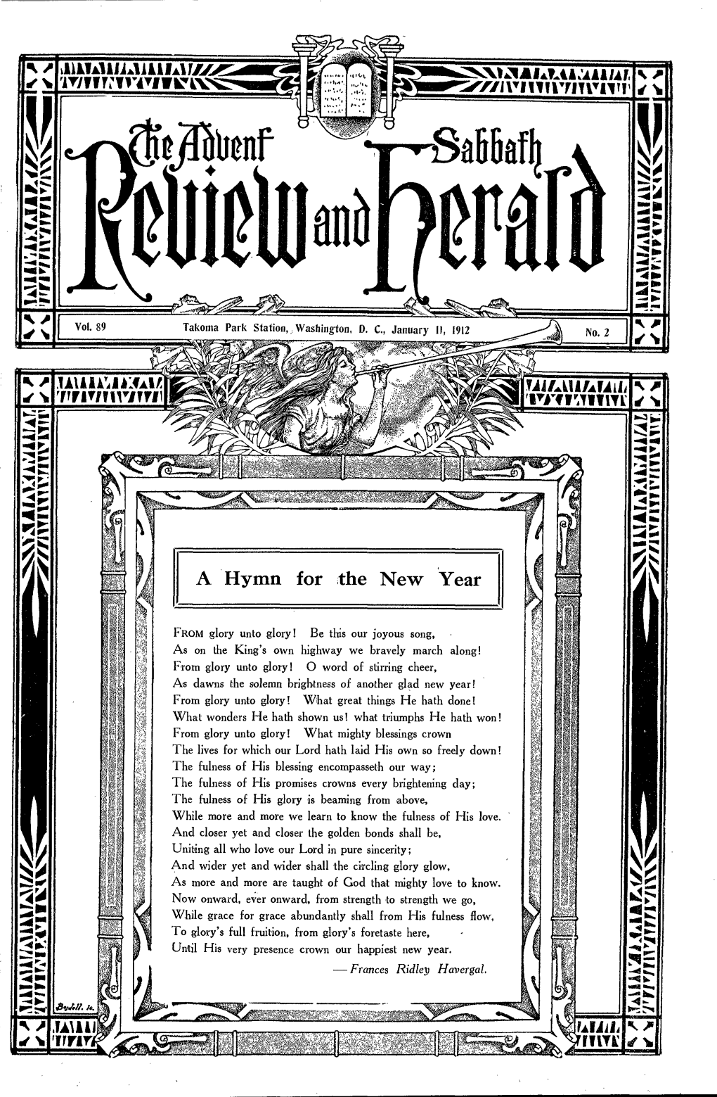 A Hymn for the New Year