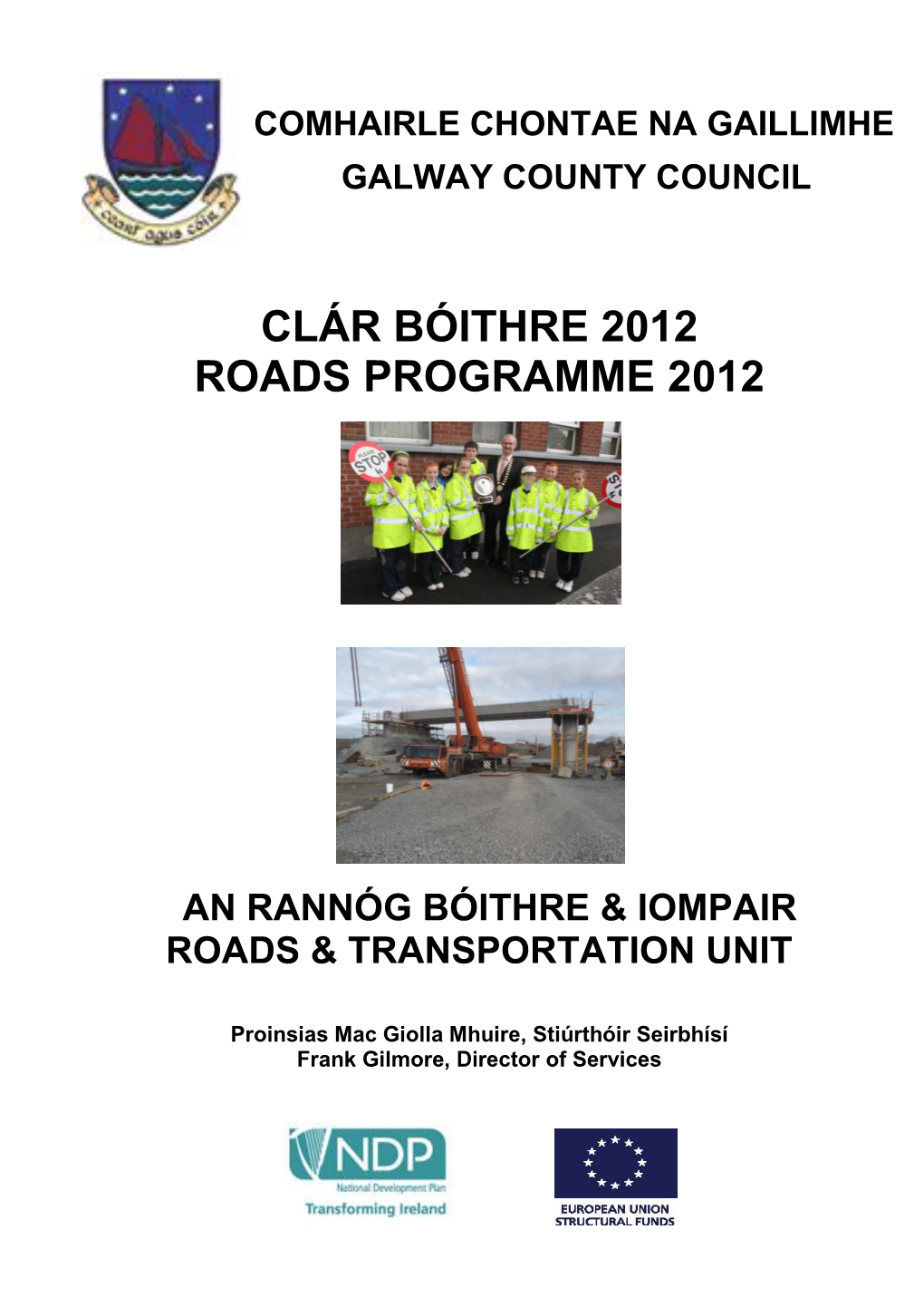 Clár Bóithre 2012 Roads Programme 2012