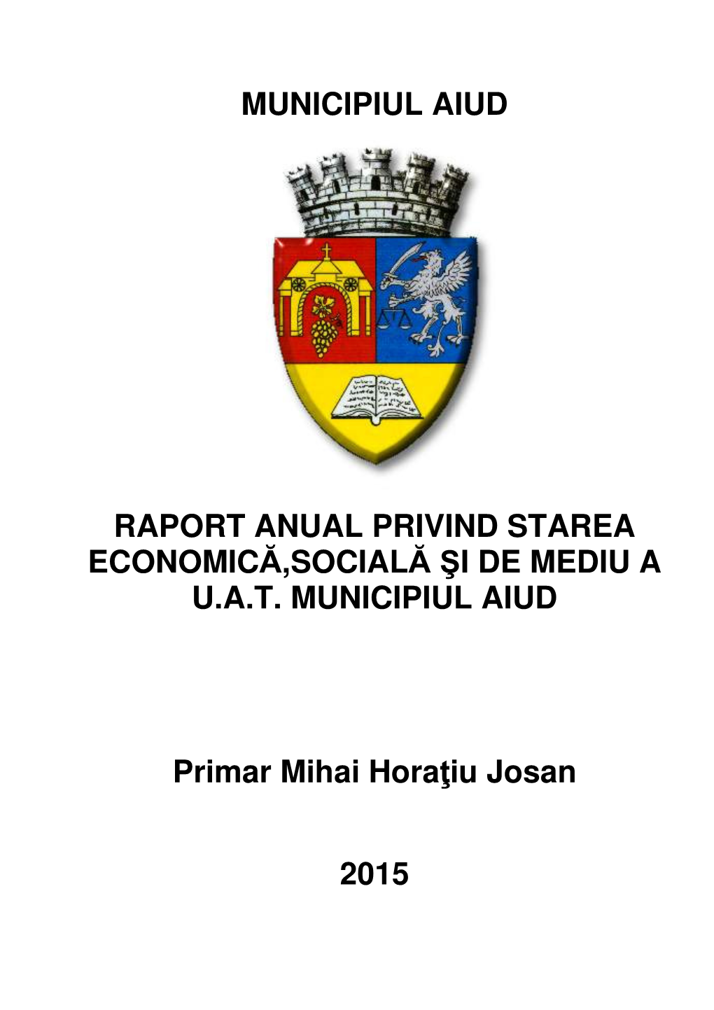 Raport Primar 2015