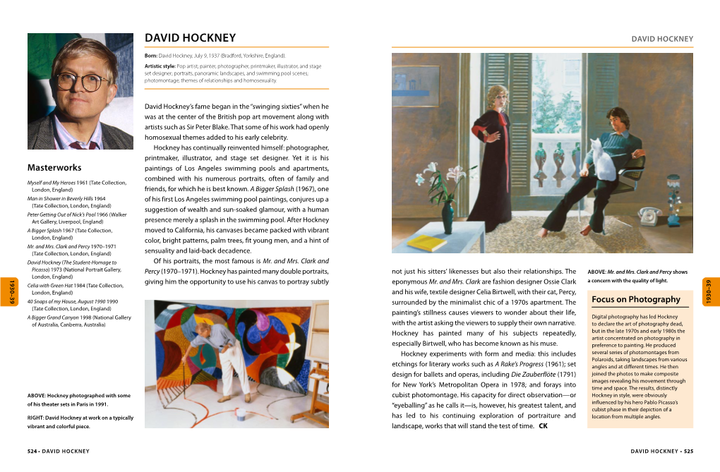 David Hockney David Hockney