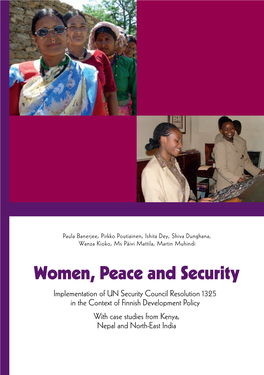 Women, Peace and Security"