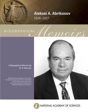 Aleksei A. Abrikosov 1928–2017