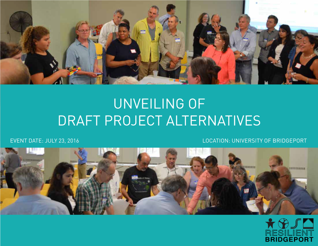 Unveiling of Draft Project Alternatives