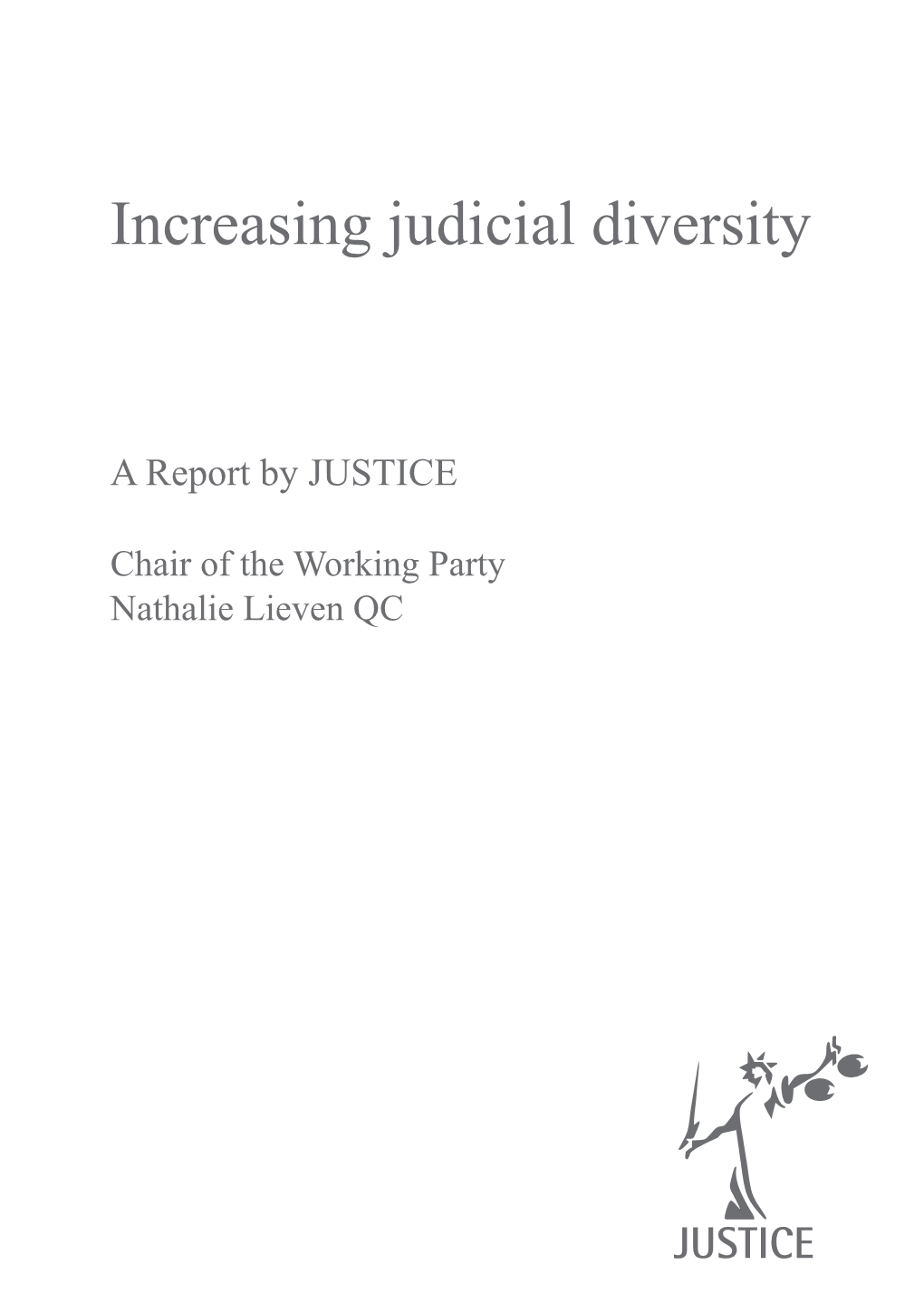 Increasing Judicial Diversity