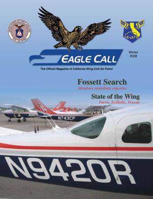 Fossett Search Members Contribute Expertise State of the Wing Parris, Keilholtz, Prusak