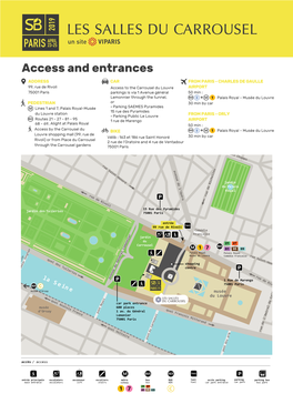 Access and Entrances