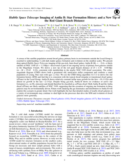 Hubble Space Telescope Imaging of Antlia B: Star Formation History and a New Tip of the Red Giant Branch Distance