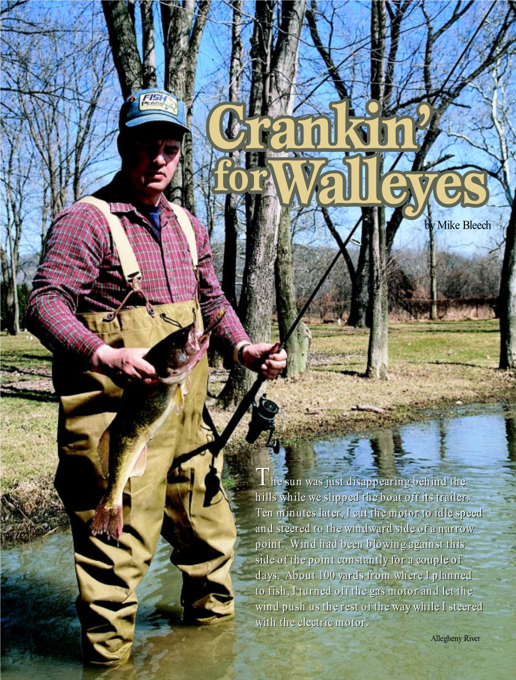 Crankin' for Walleyes