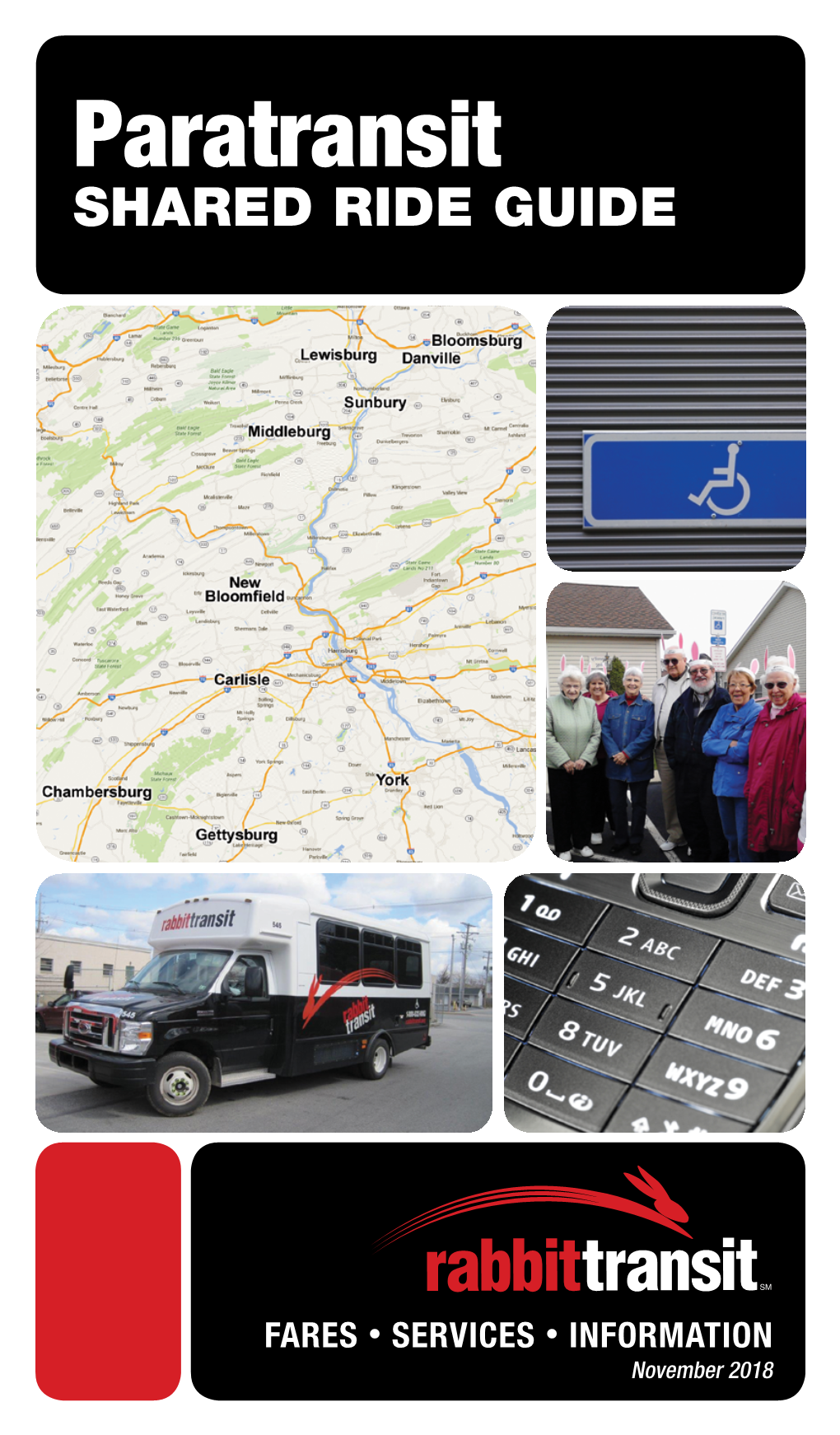 Paratransit SHARED RIDE GUIDE