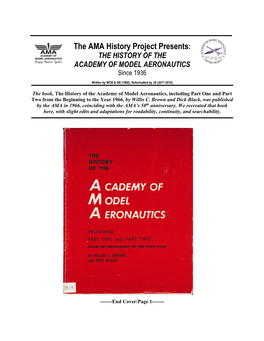 History of the AMA 1936-1966