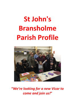 St John's Bransholme Parish Profile