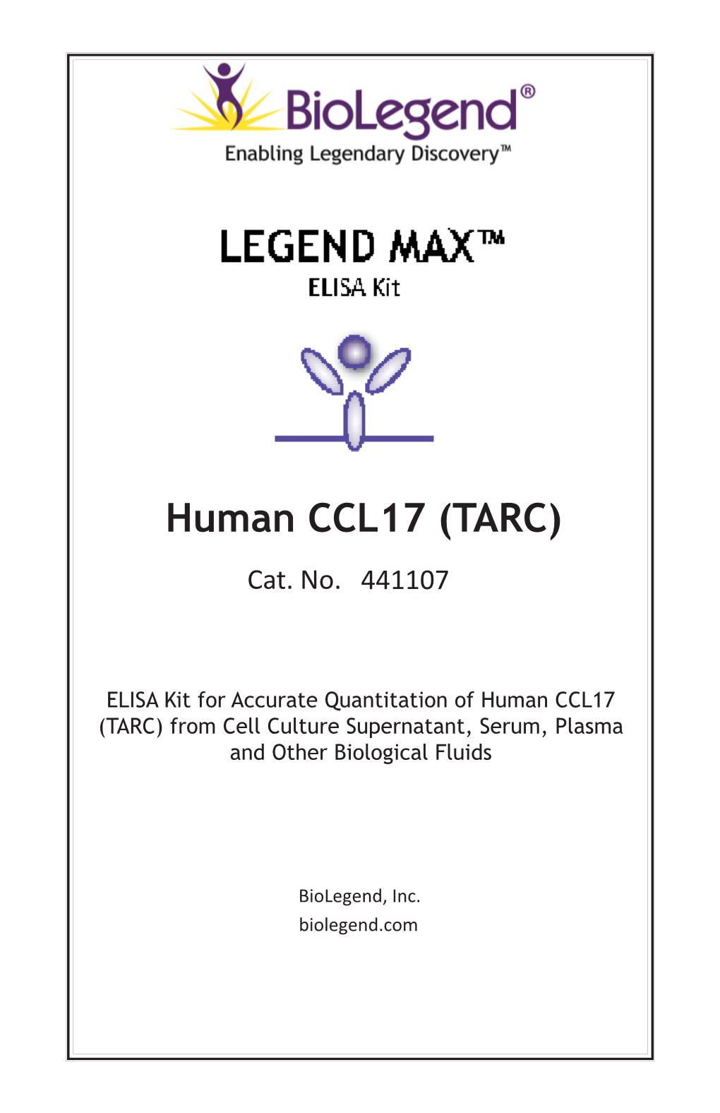 Human CCL17 (TARC) Cat