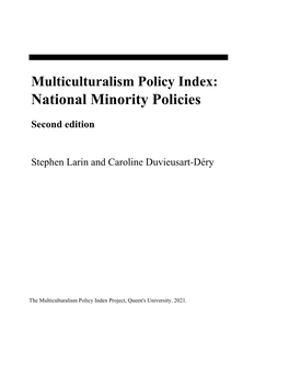 MCP National Minorities Index Evidence