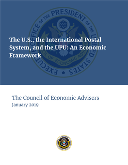 The U.S., the International Postal System, and the UPU: an Economic Framework