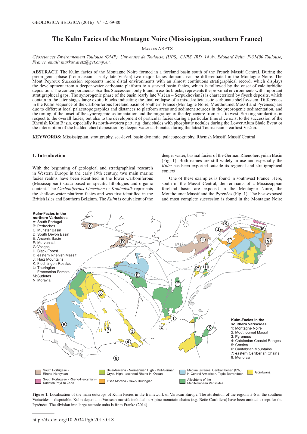 ULG GEOLOGICA VOL 19-1-2 Aretz PXXX-XXX.Indd