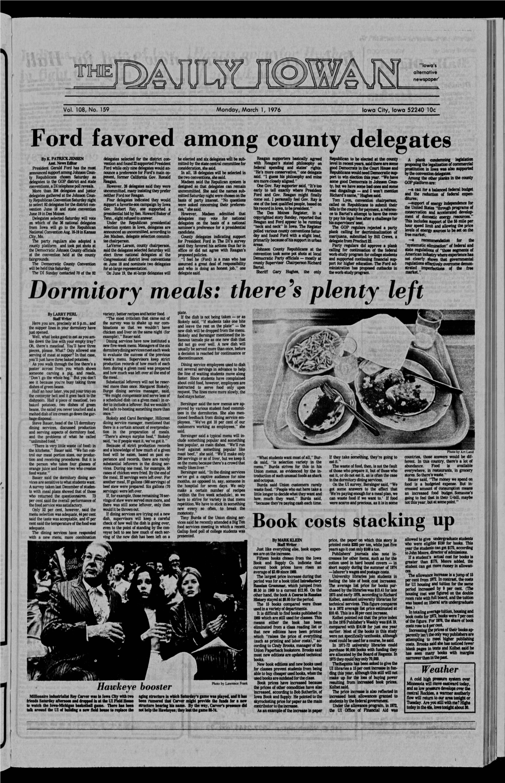 Daily Iowan (Iowa City, Iowa), 1976-03-01