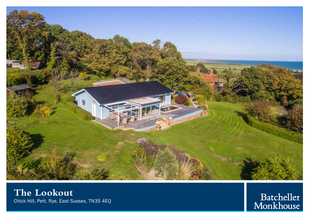 The Lookout, Chick Hill, Pett Level, Hastings, TN35 4EQ APPROX