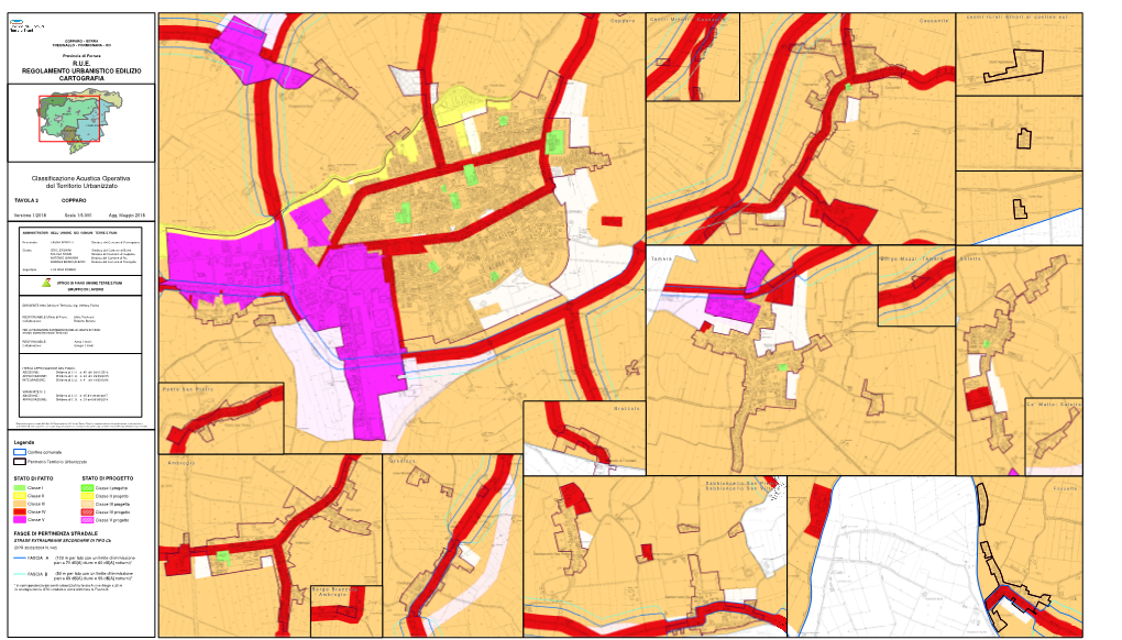 R.U.E. Regolamento Urbanistico Edilizio Cartografia