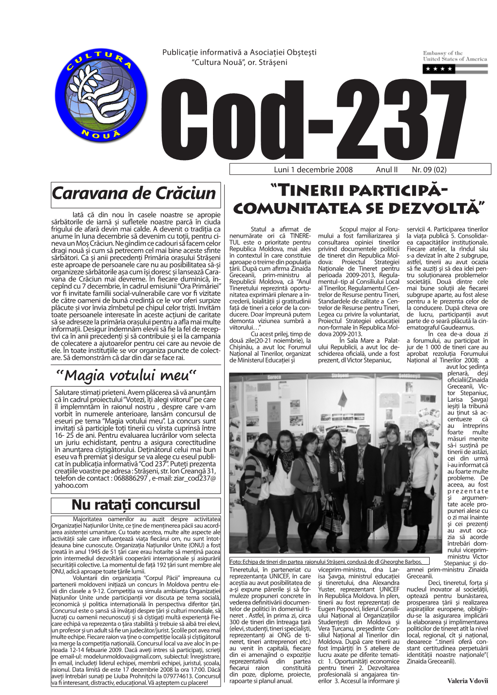 Cod-237, Nr. 09(02) Din 01.12.2008